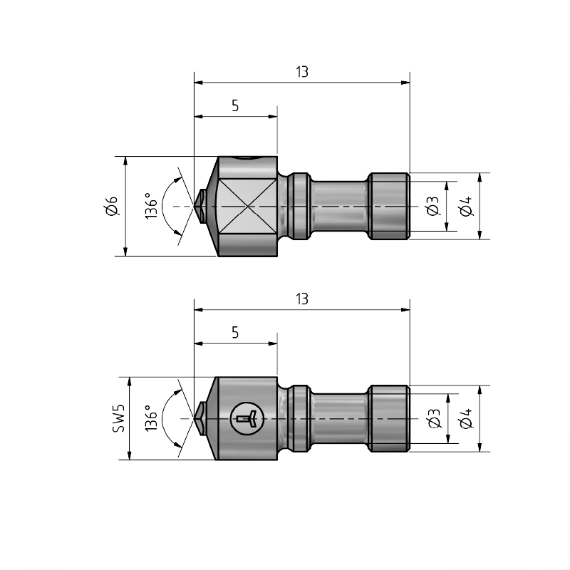 Eindringkörper Vickers DuraScan HV 0,001 | Webshop LATZKE 03